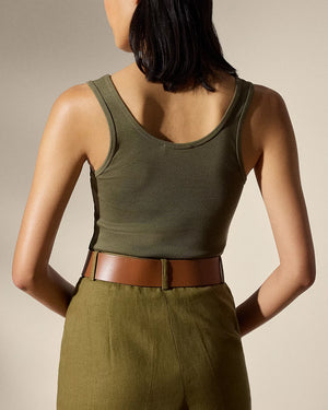 Moss Knit Sleeveless Tank