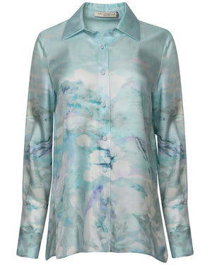 Aqua Eden Button Up Shirt