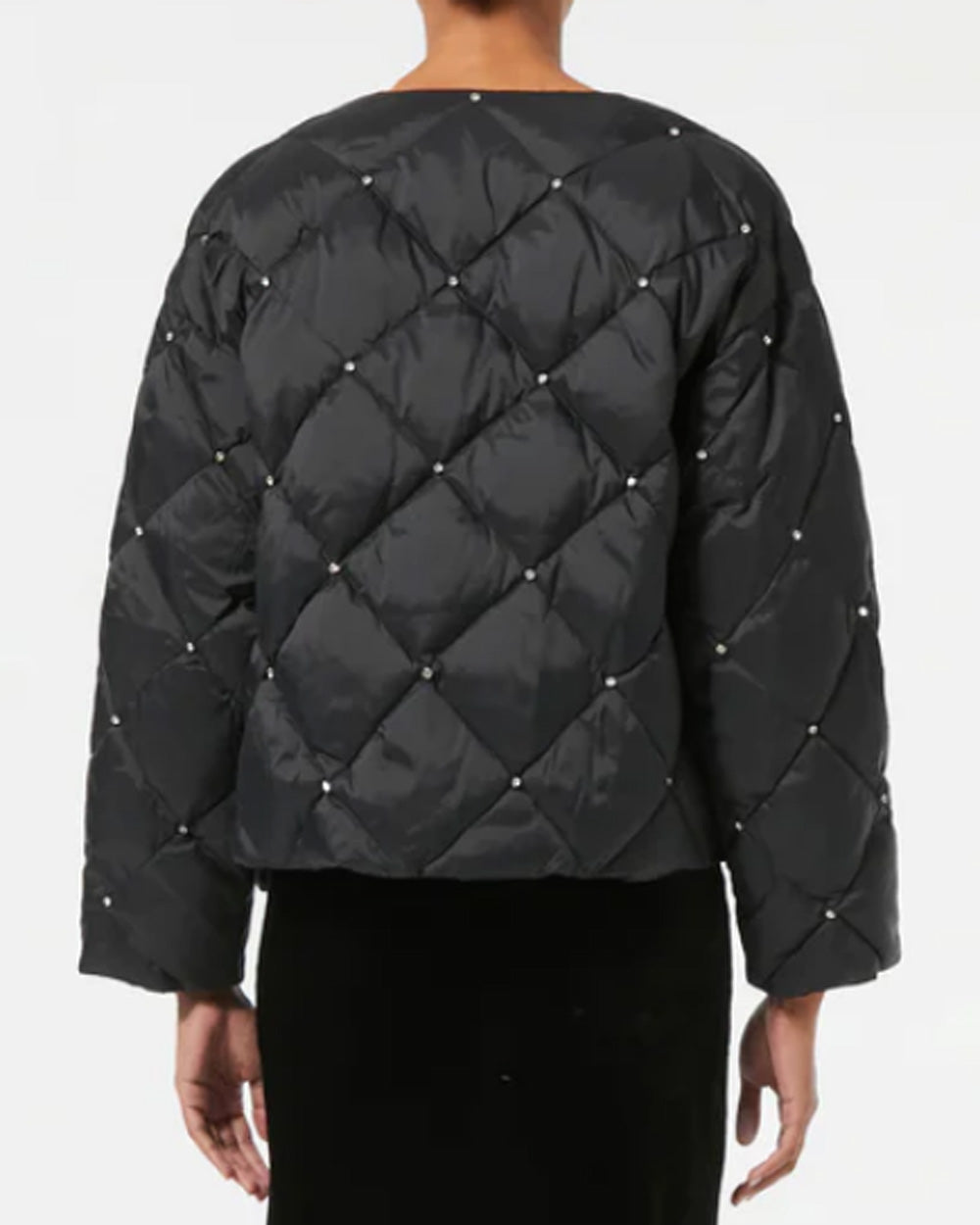 Ink and Crystal Vera Puffer Jacket