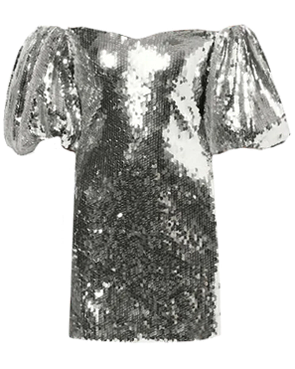 Silver Sequin Dali Dress
