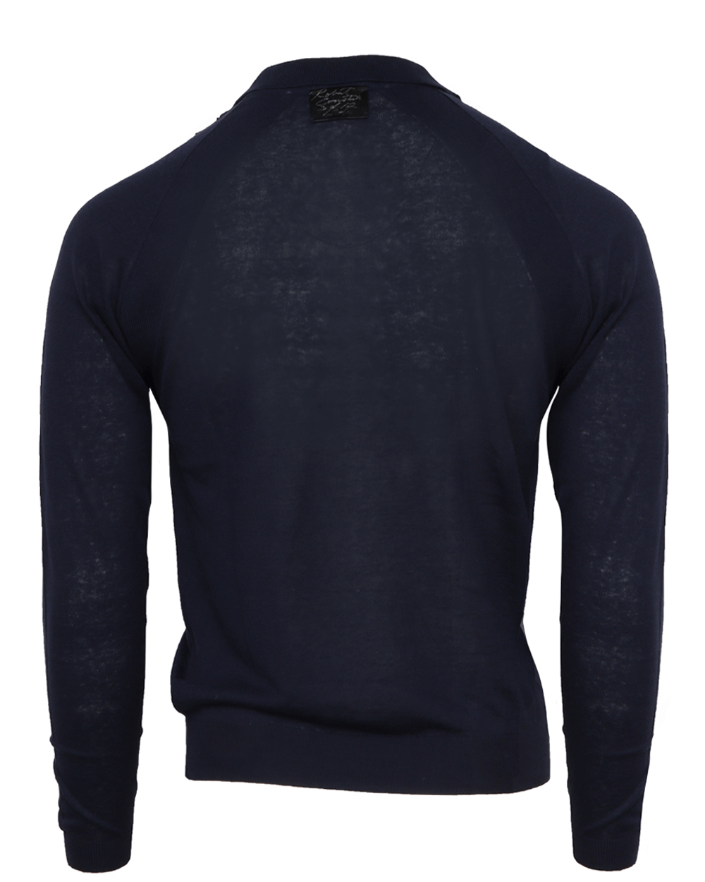 Navy Long Sleeve Polo