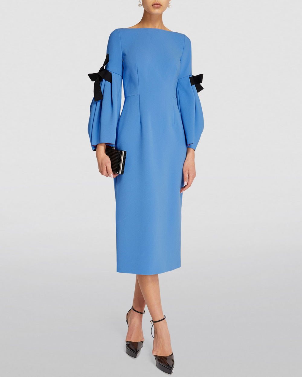1960s Stanley Korshak Navy Blue Dress – Iris Trends
