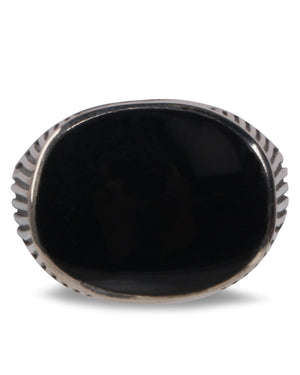 Black Shell Intuition Ring