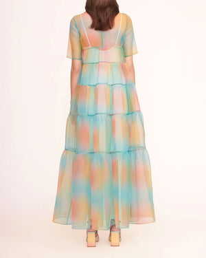 Multi Aura Hyacinth Dress