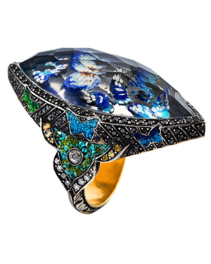 Marquis Butterfly Ring