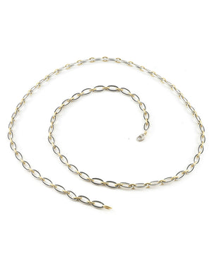 Two Tone Mirage Link Necklace