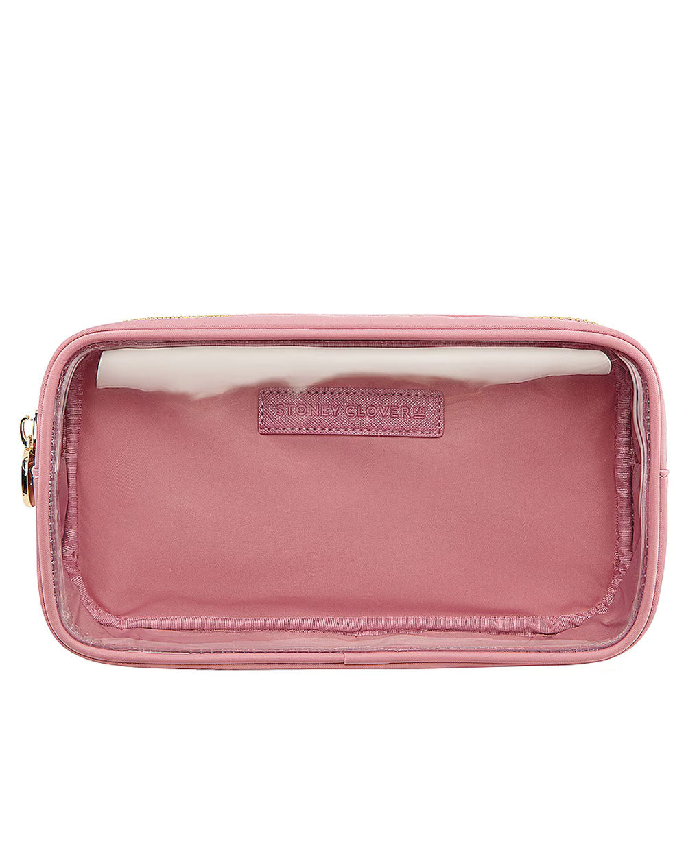 Clear Front Small Pouch Mauve – Stanley Korshak