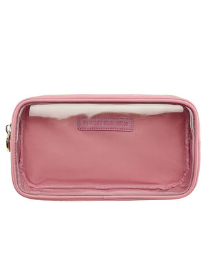 Clear Front Small Pouch Mauve