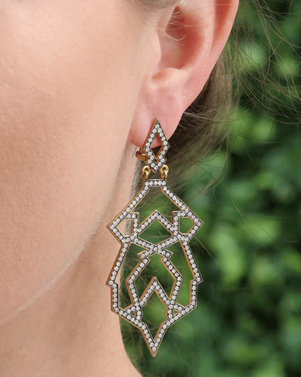 Diamond Granada Earring