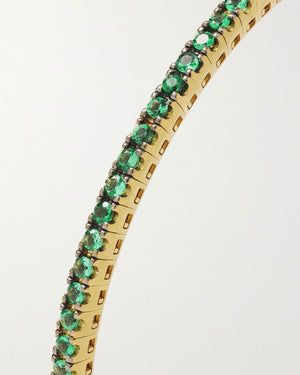 Emerald Stretchy Bracelet