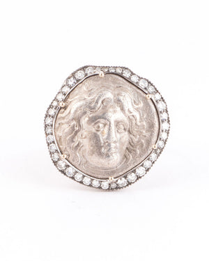 Helios “Sun God” Coin Ring