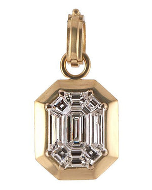 Mosaic Diamond Pendant