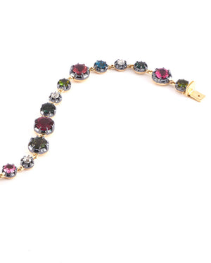 Multicolor Tourmaline Bracelet