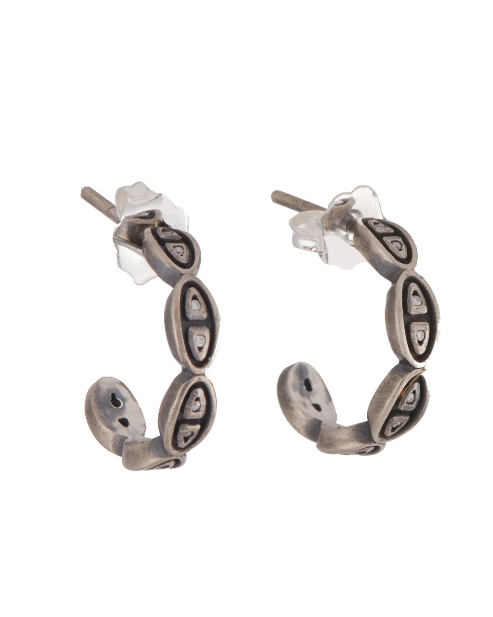 Sylva Link Mini Hoop Earrings