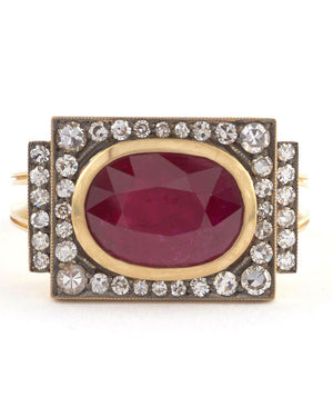 Mozambique Ruby Renee Ring