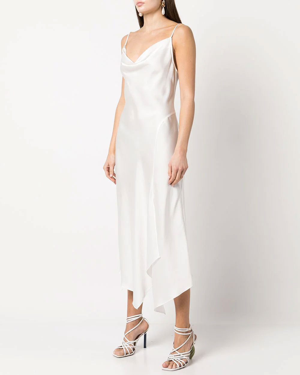 White Signature Nellie Slip Dress