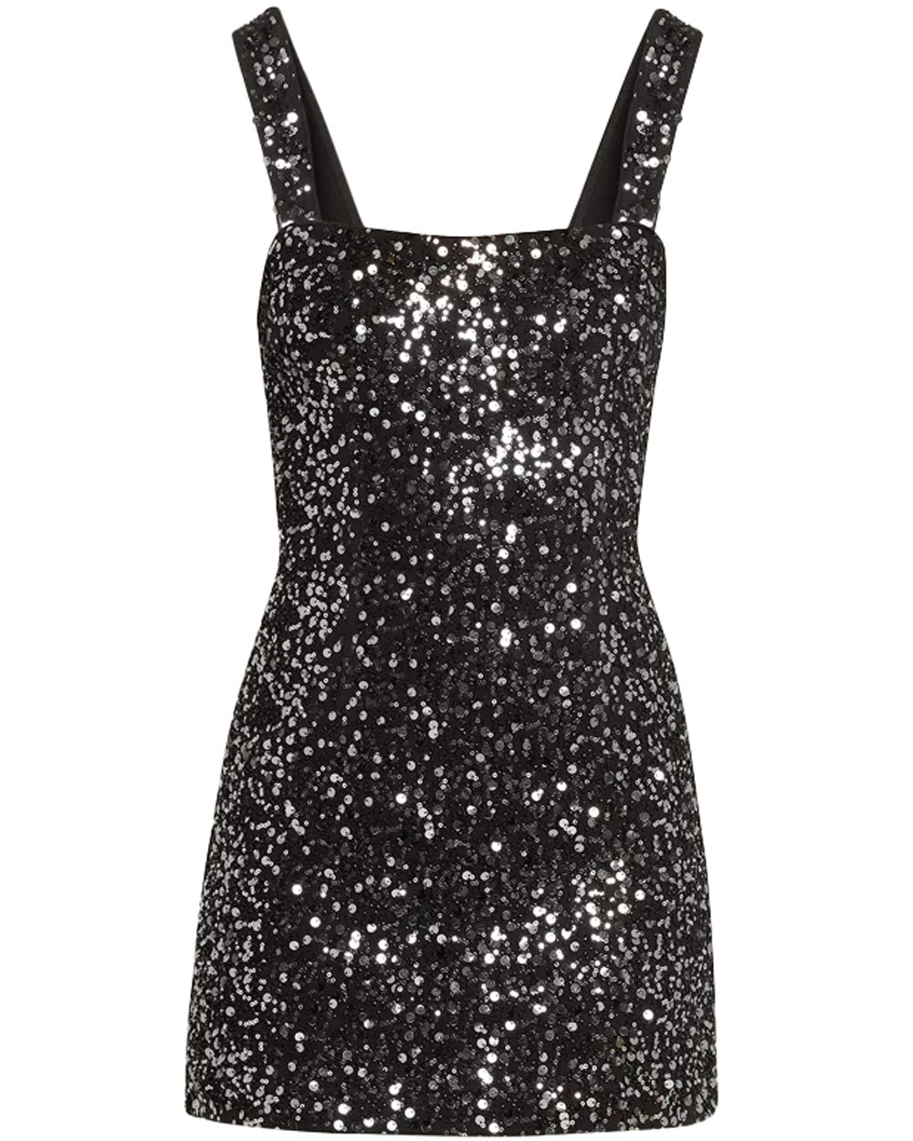 Black Sequin Benson Mini Dress