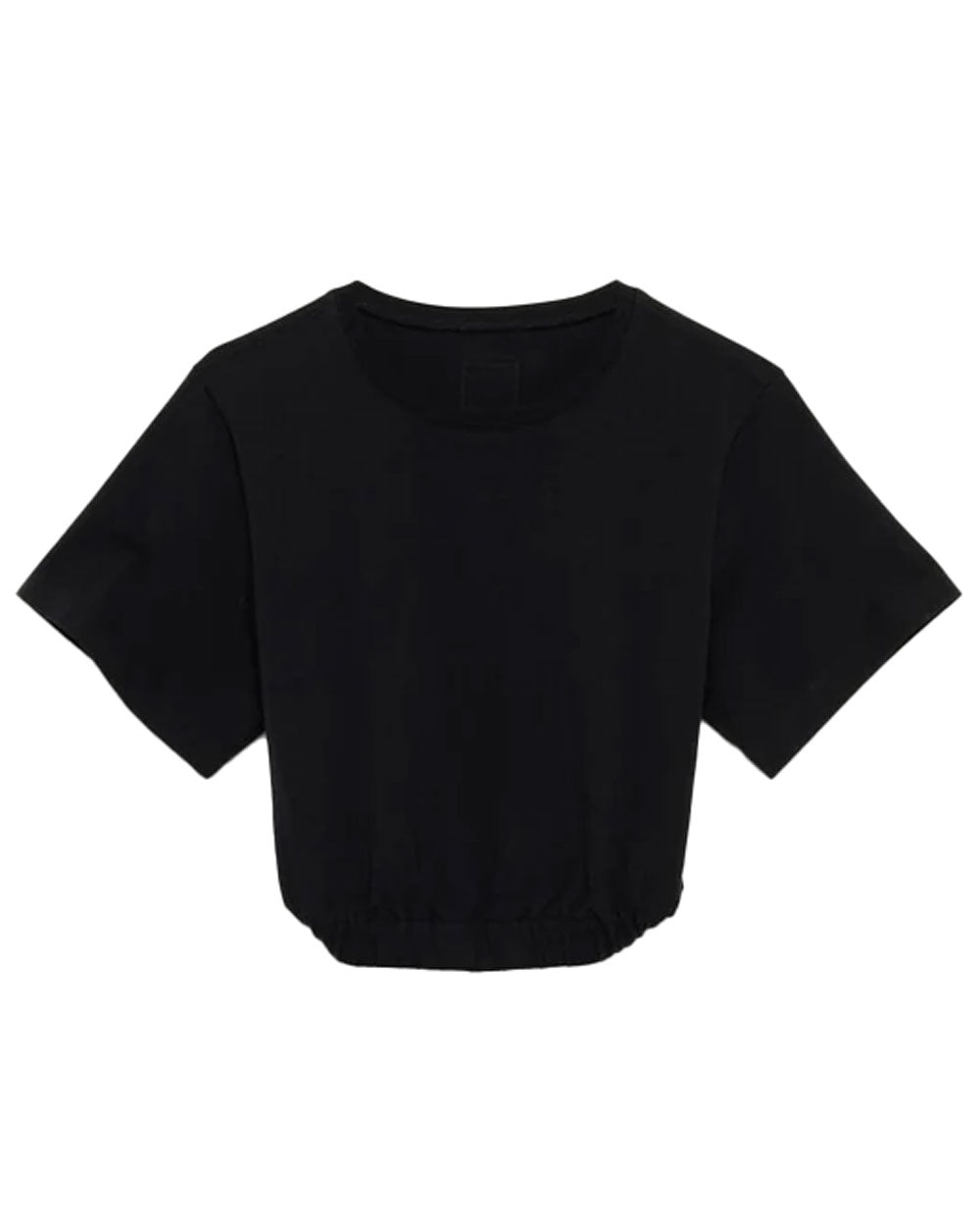 Black Short Sleeve Cropped Jojo T Shirt