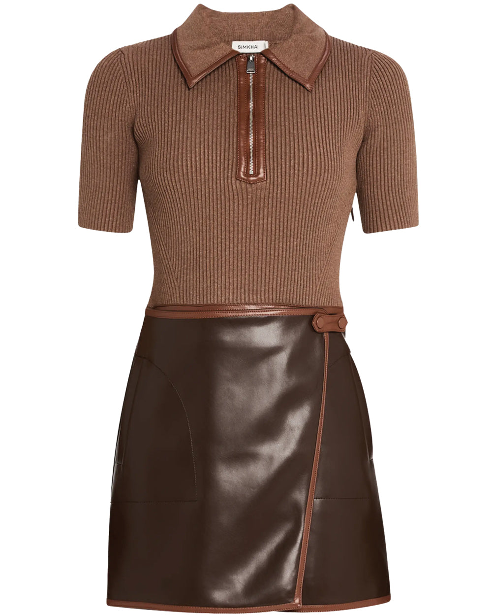 Chocolate Ettalyn Mini Dress