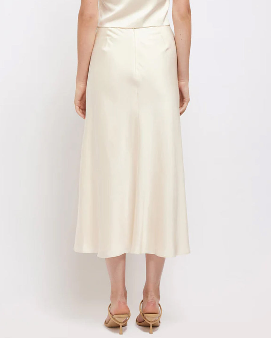 Ecru Blane Midi Skirt