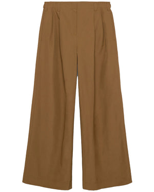 Hickory Pleated Wide Leg Leroy Pant