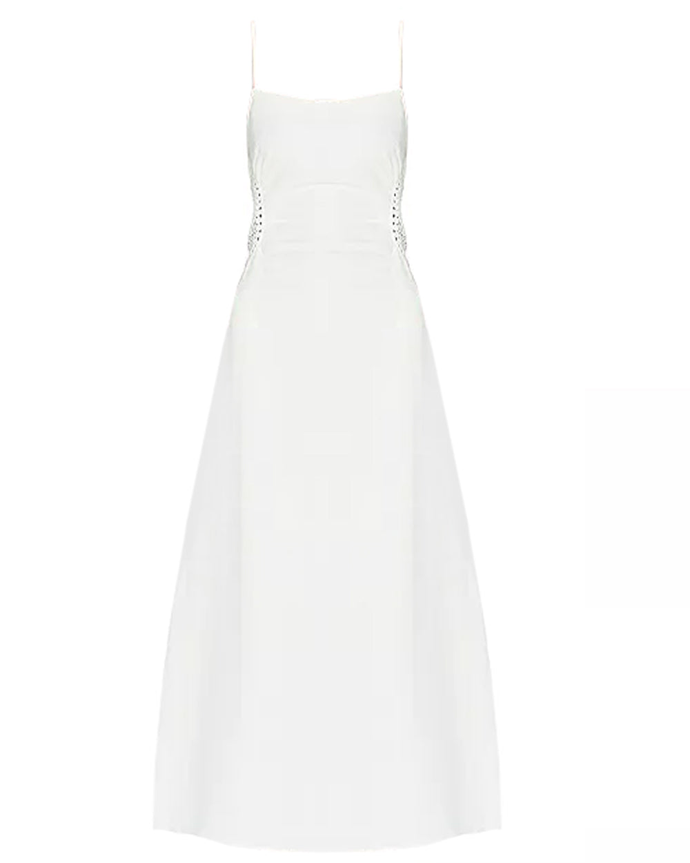 White Brant Midi Dress