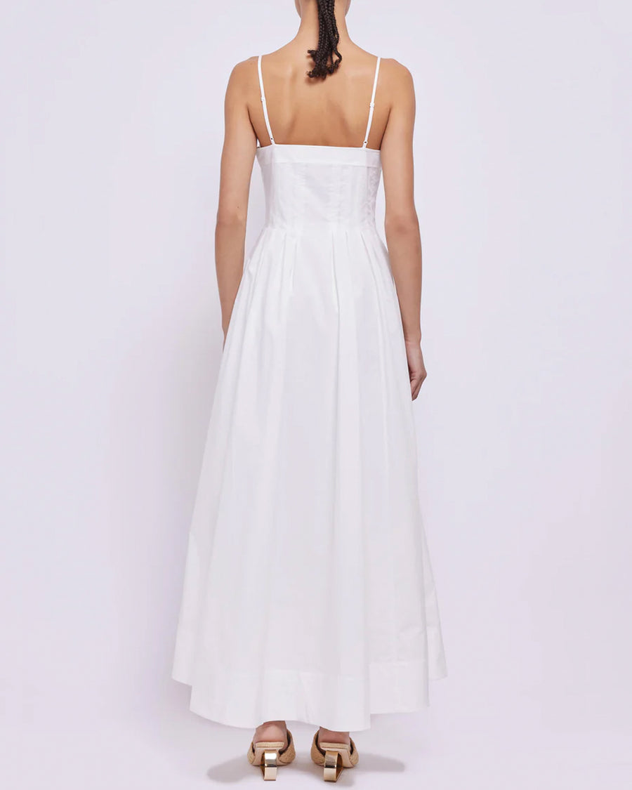 White Kittiya Midi Dress