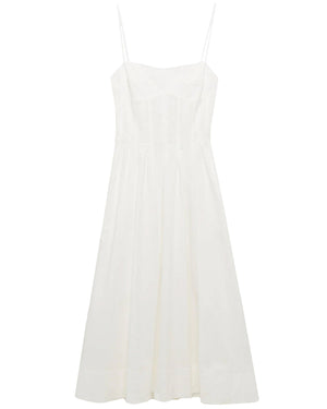 White Kittiya Midi Dress