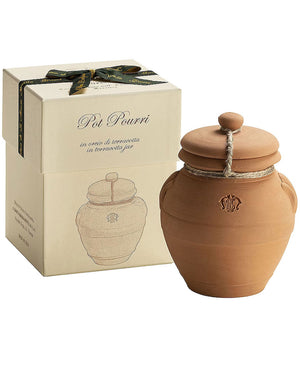 Pot Pourri in a Terracotta Jar