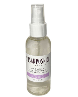 Lavender and Lemongrass Instant Dry Makeup Brush Cleaner and Hand Sanitizer 2oz