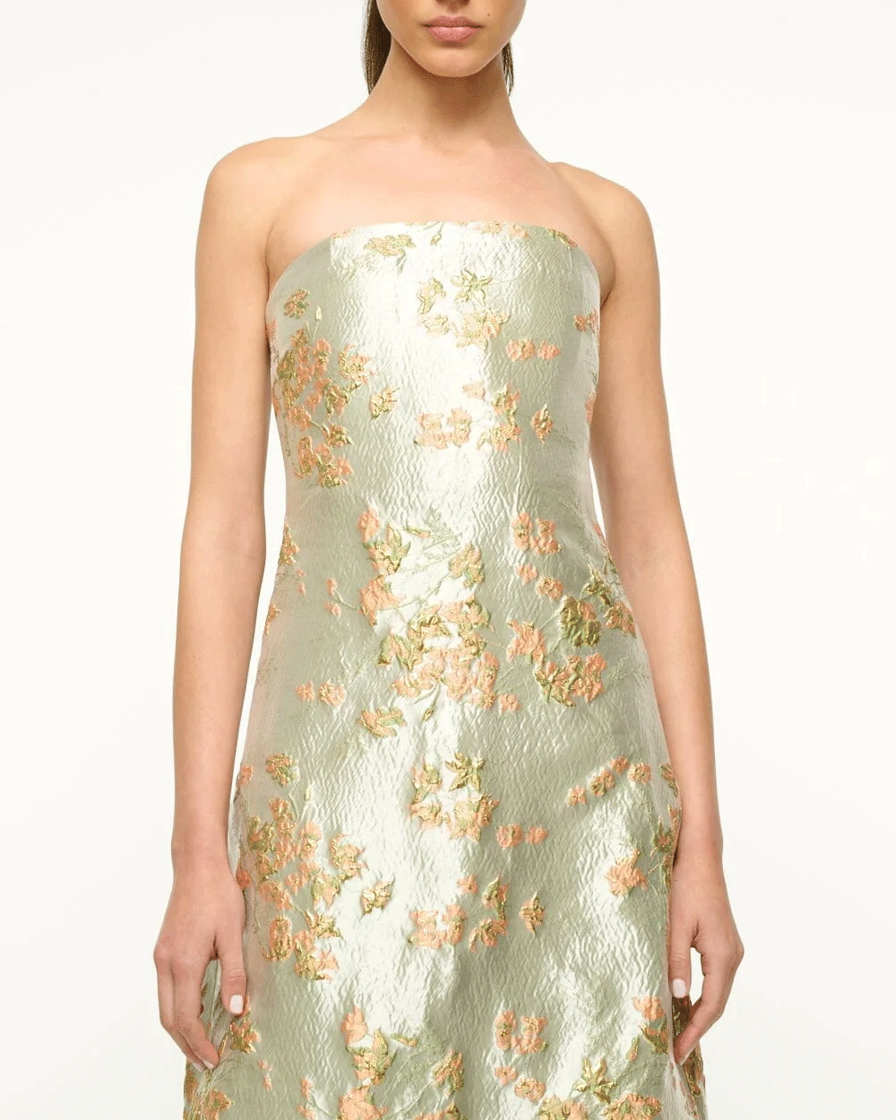 Metallic Bloom Kennedy Dress