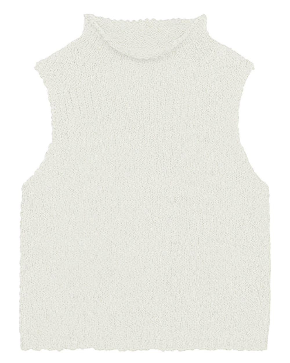 Gardenia Atticus Roll Neck Tank