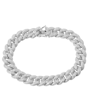 Cuban Link Diamond Bracelet