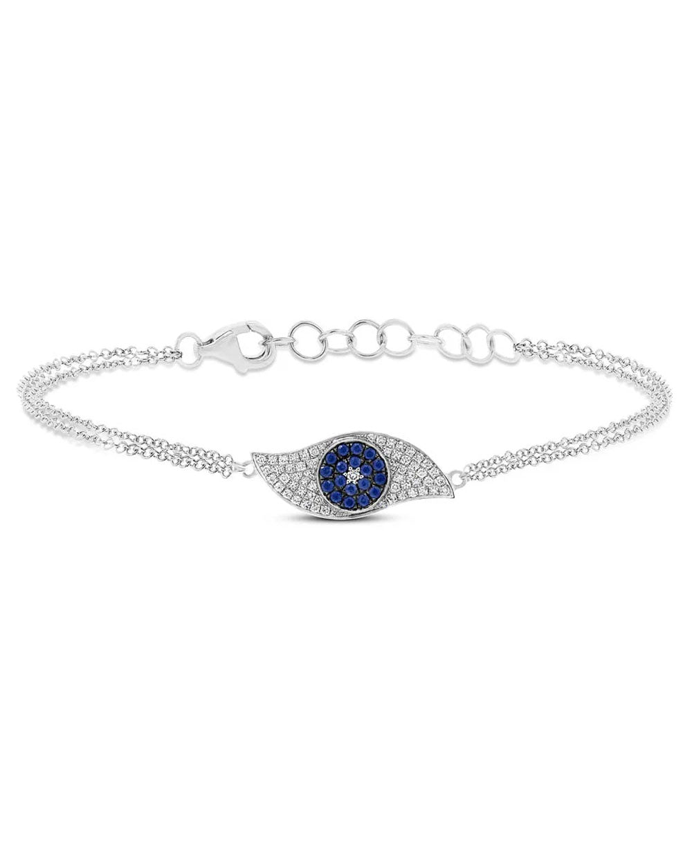 Samira 13 Diamond Evil Eye Bracelet