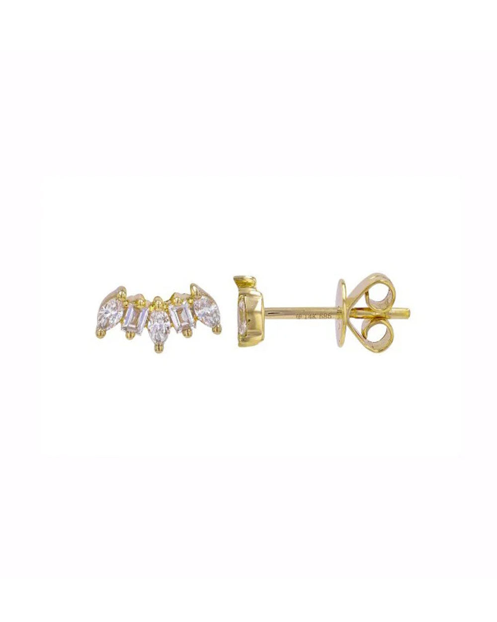 Samira 13 Diamond Stud Earring