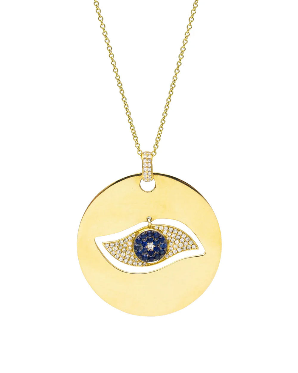 Samira 13 Round Evil Eye Necklace