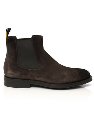 Chelsea Boot with Rubber Sole in Grey