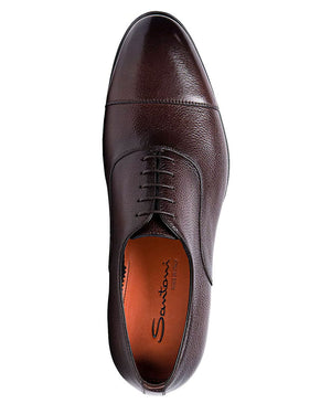 Darian Lace Up Oxford in Dark Brown