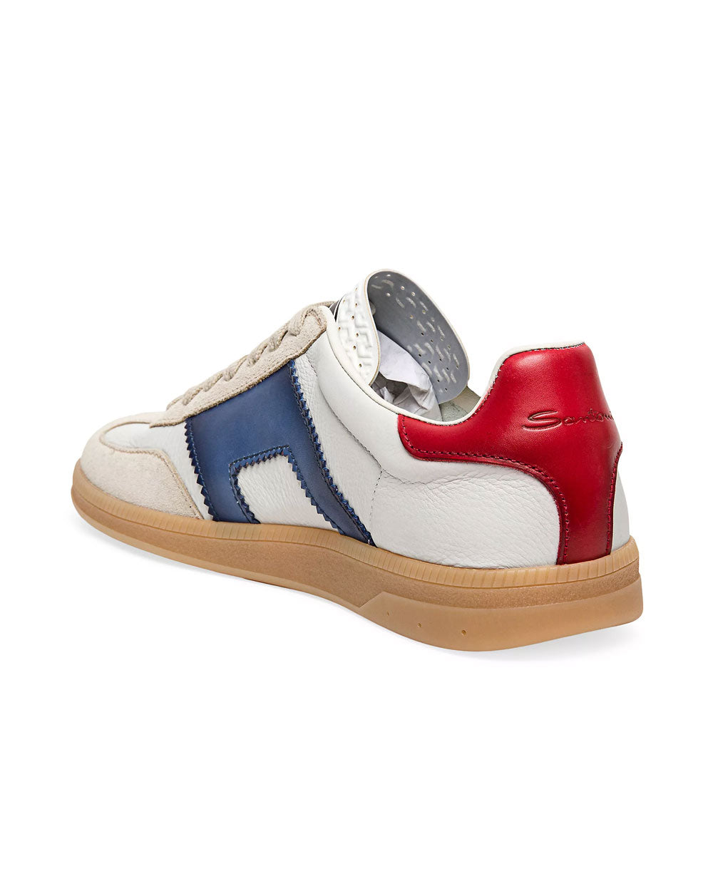 Olympic Sneaker in Red and White