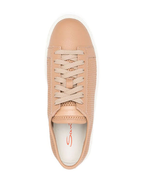 Perforated Sneaker in Eame