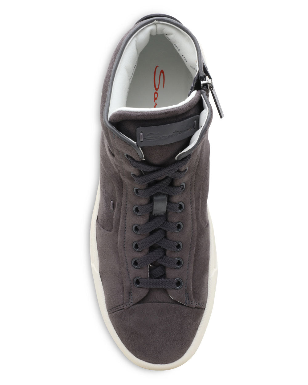 Greenson Mid Cut Lace Up Sneaker in Grey