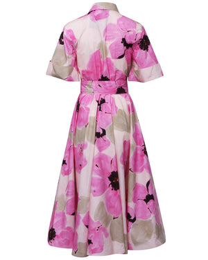 Pink Floral Marysole Dress