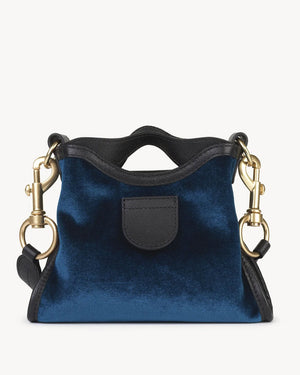 Joan Mini Top Handle Bag in Depth Ocean