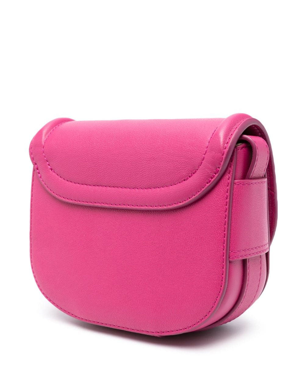 Mara Small Crossbody Bag in Magnetic Pink