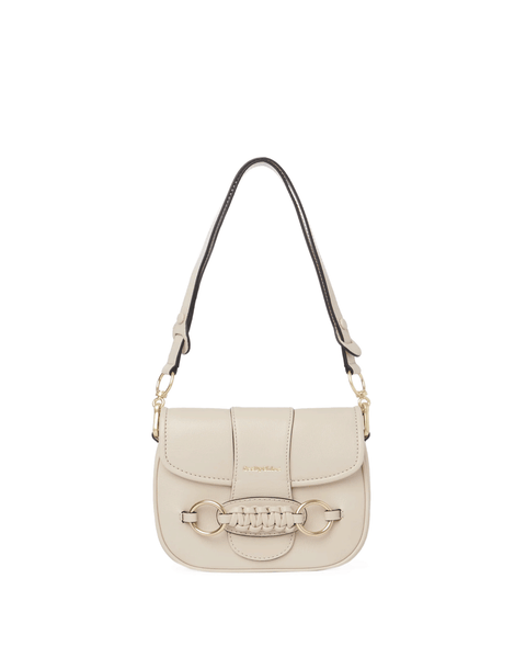 Tops Braided Top Handle Saddle Crossbody Bag