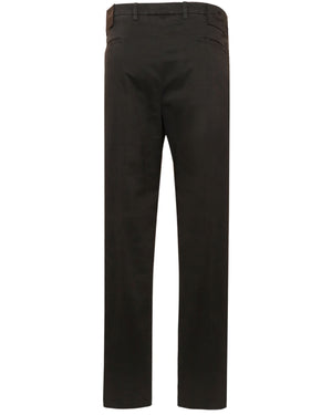 Semi Dress Flat Front 5 Pocket Pant in Charcoal
