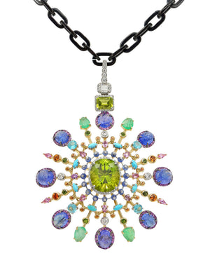 Peridot Tavous Necklace