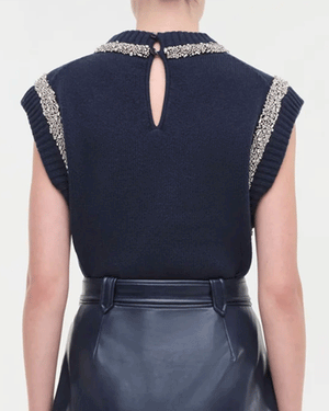 Midnight Joanae Pullover With Embellishment