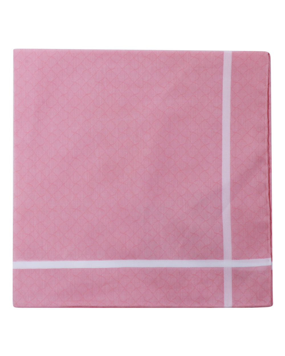 Pink Jacquard Pocket Square