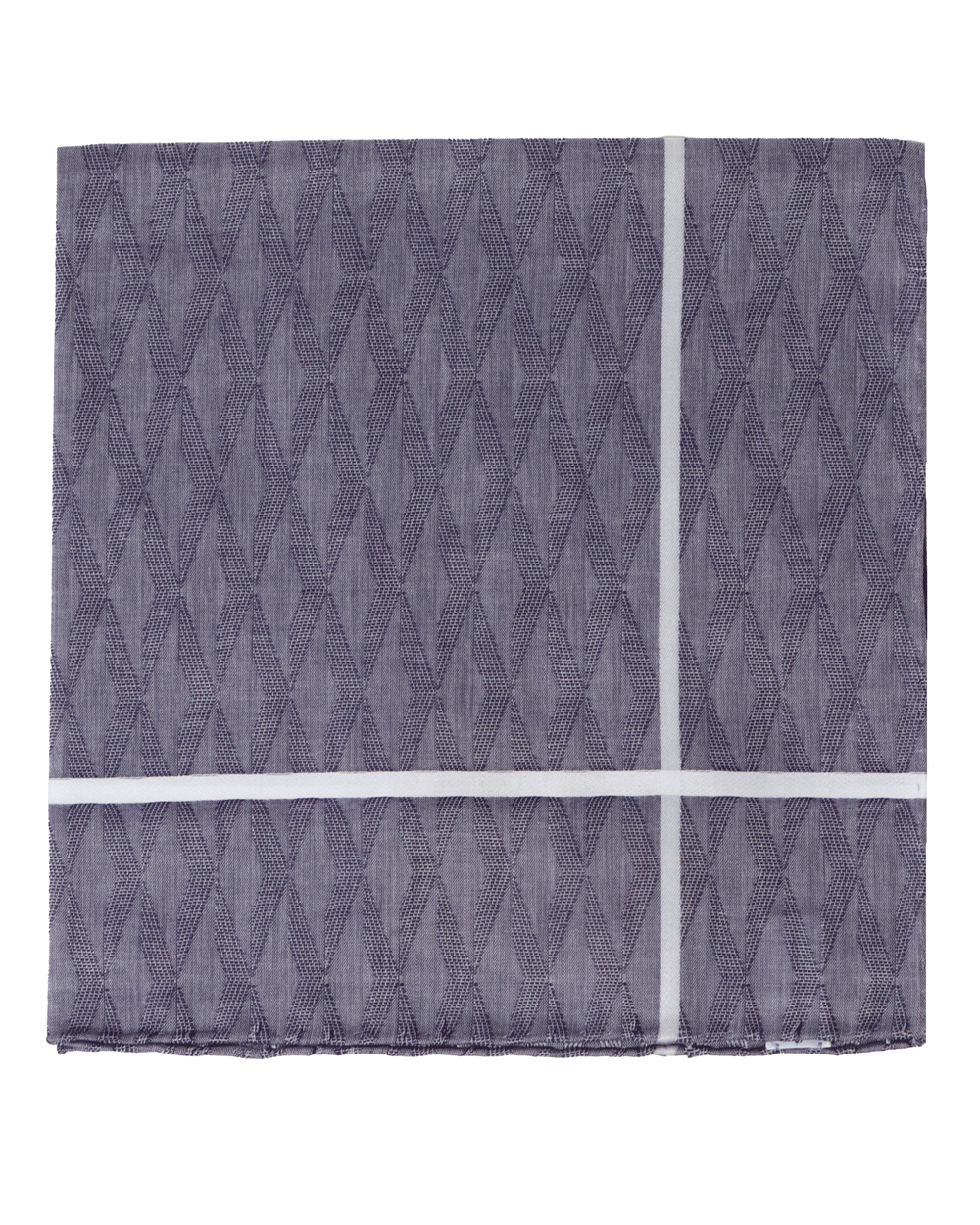 Indigo Jacquard Pocket Square